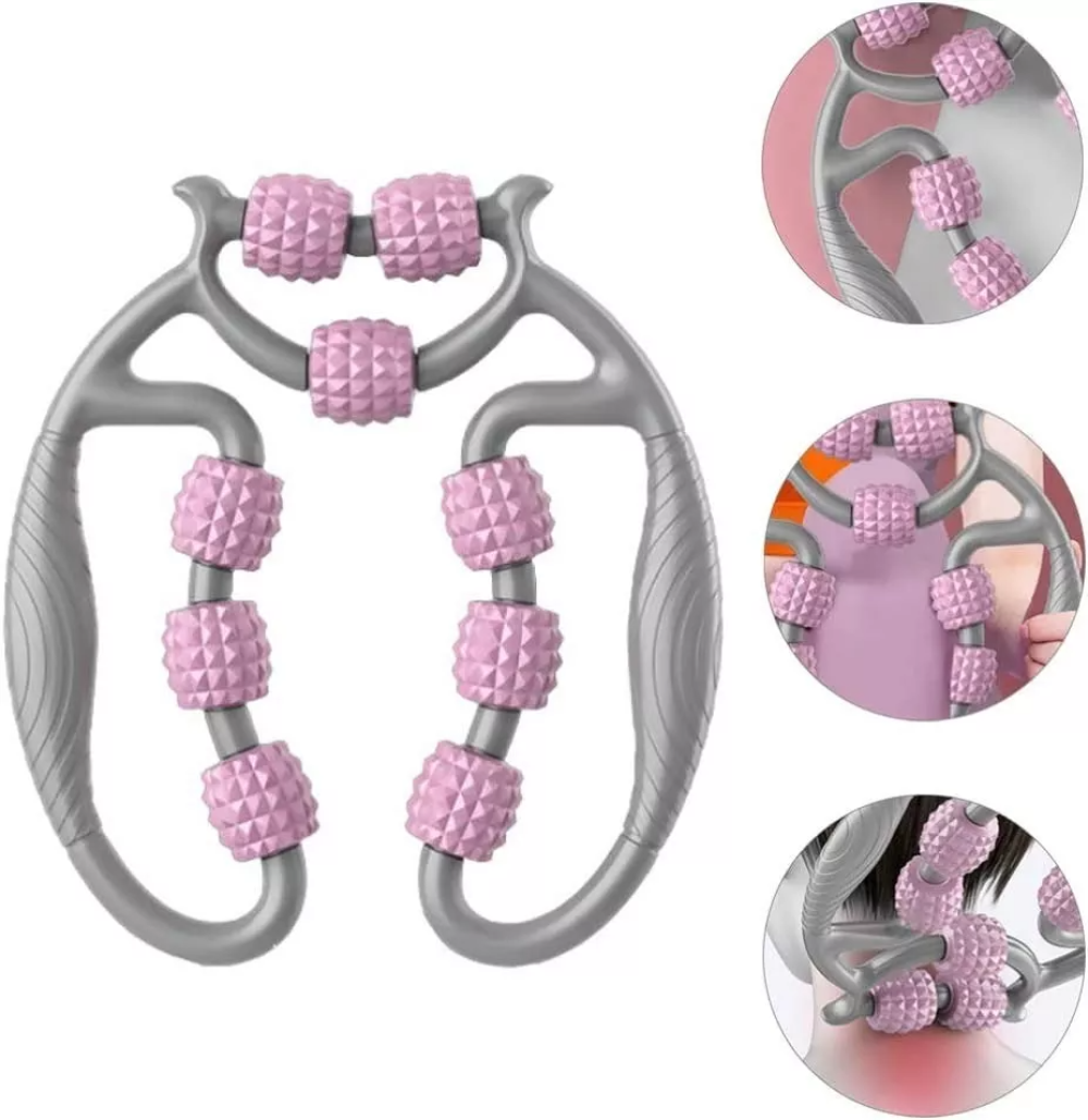 MASAJEADOR ANILLO MUSCULAR PIERNA MULTIFUNCIONAL RODILLO JER - 2