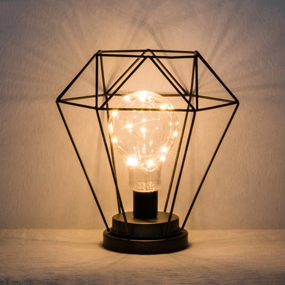 LAMPARA MESA LED BODAS FIESTAS NORDICA DECORAR LUZ JER - 2