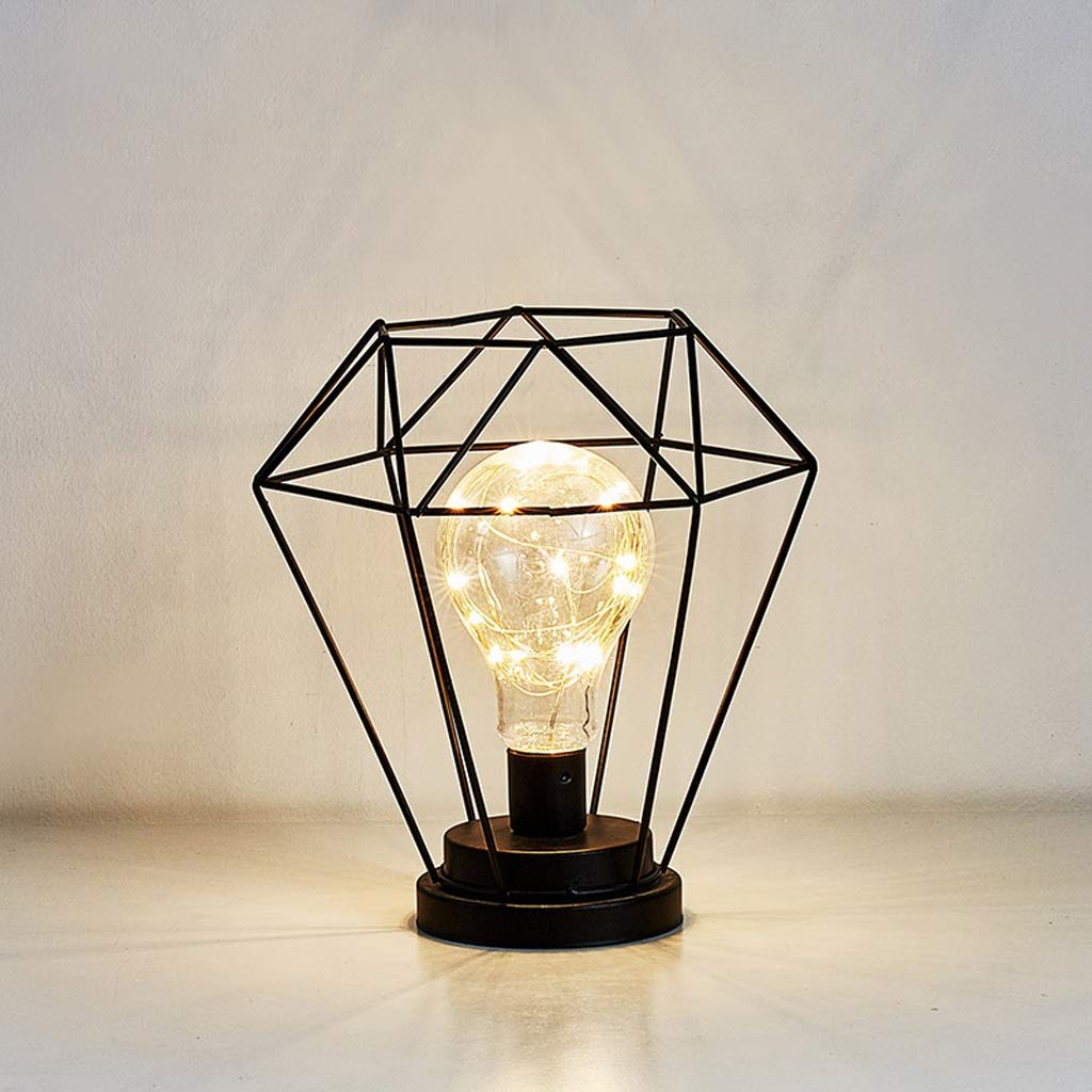 LAMPARA MESA LED BODAS FIESTAS NORDICA DECORAR LUZ JER - 7
