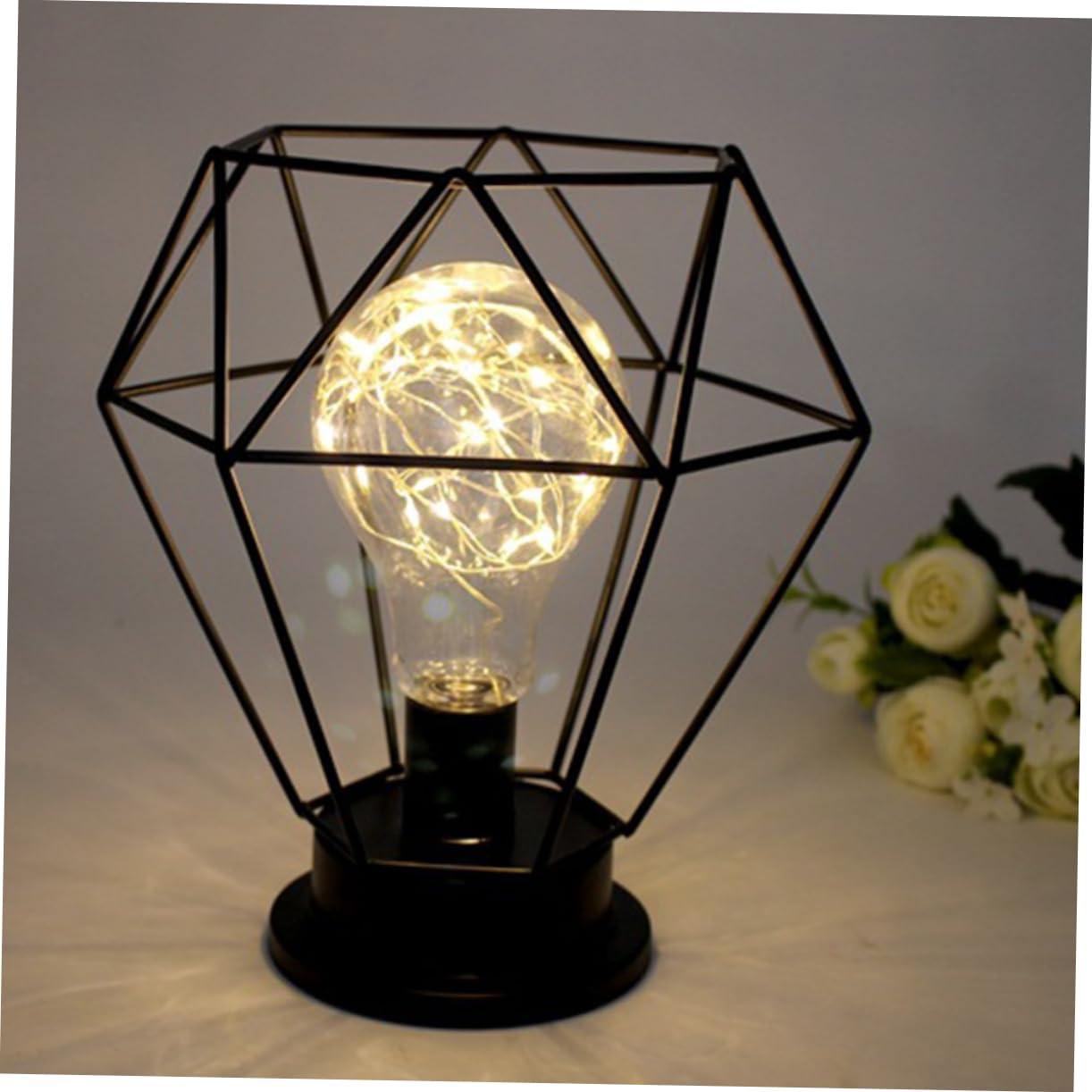 LAMPARA MESA LED BODAS FIESTAS NORDICA DECORAR LUZ JER - 8