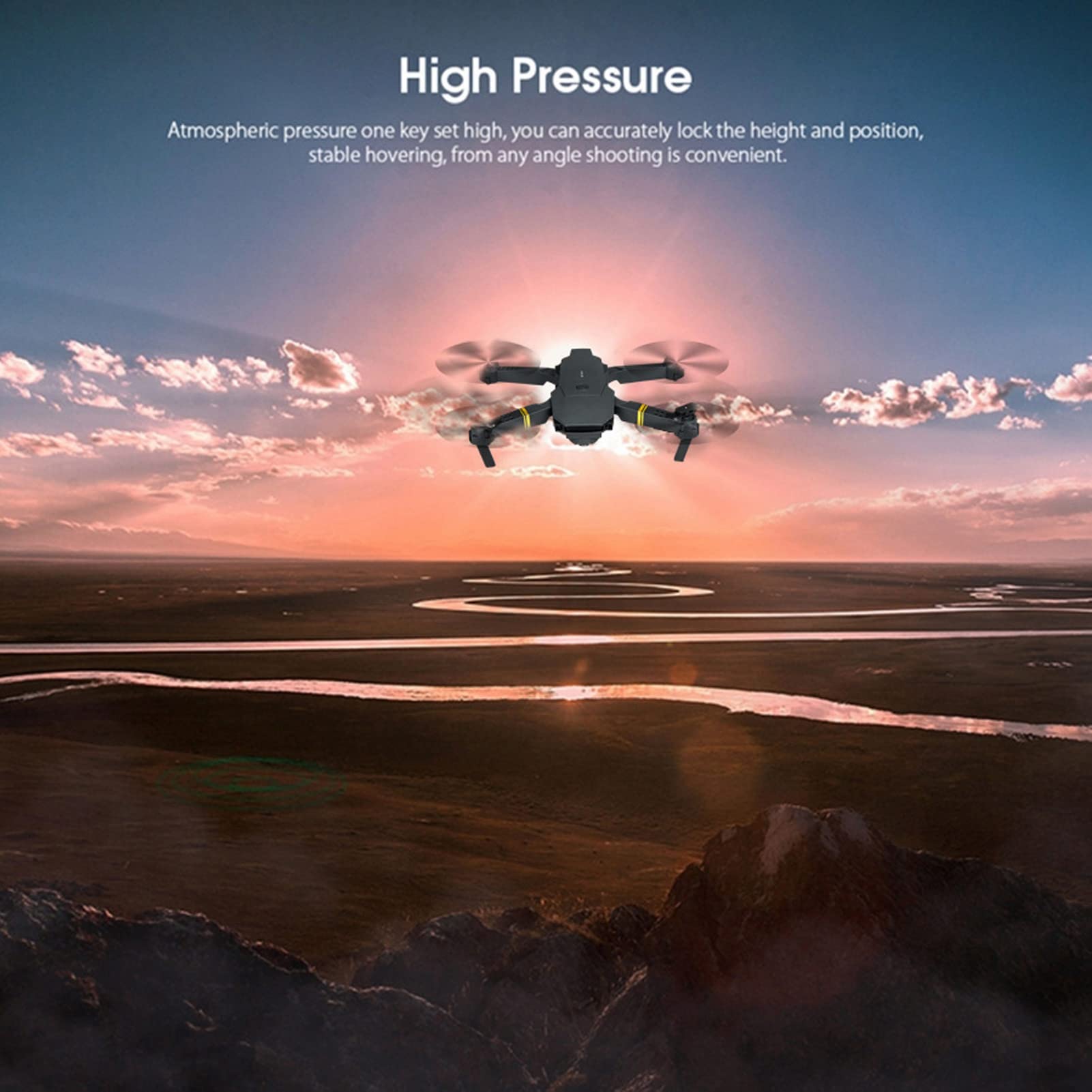 DRON 4K FALCON CAMARA LENTE ANGULO 120 MULTIDIRECCIONAL JER - 8