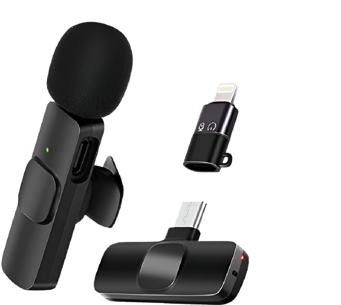 MICROFONO TIPO C GRABACION AUDIO CAMARAS INALAMBRICO JER - 9