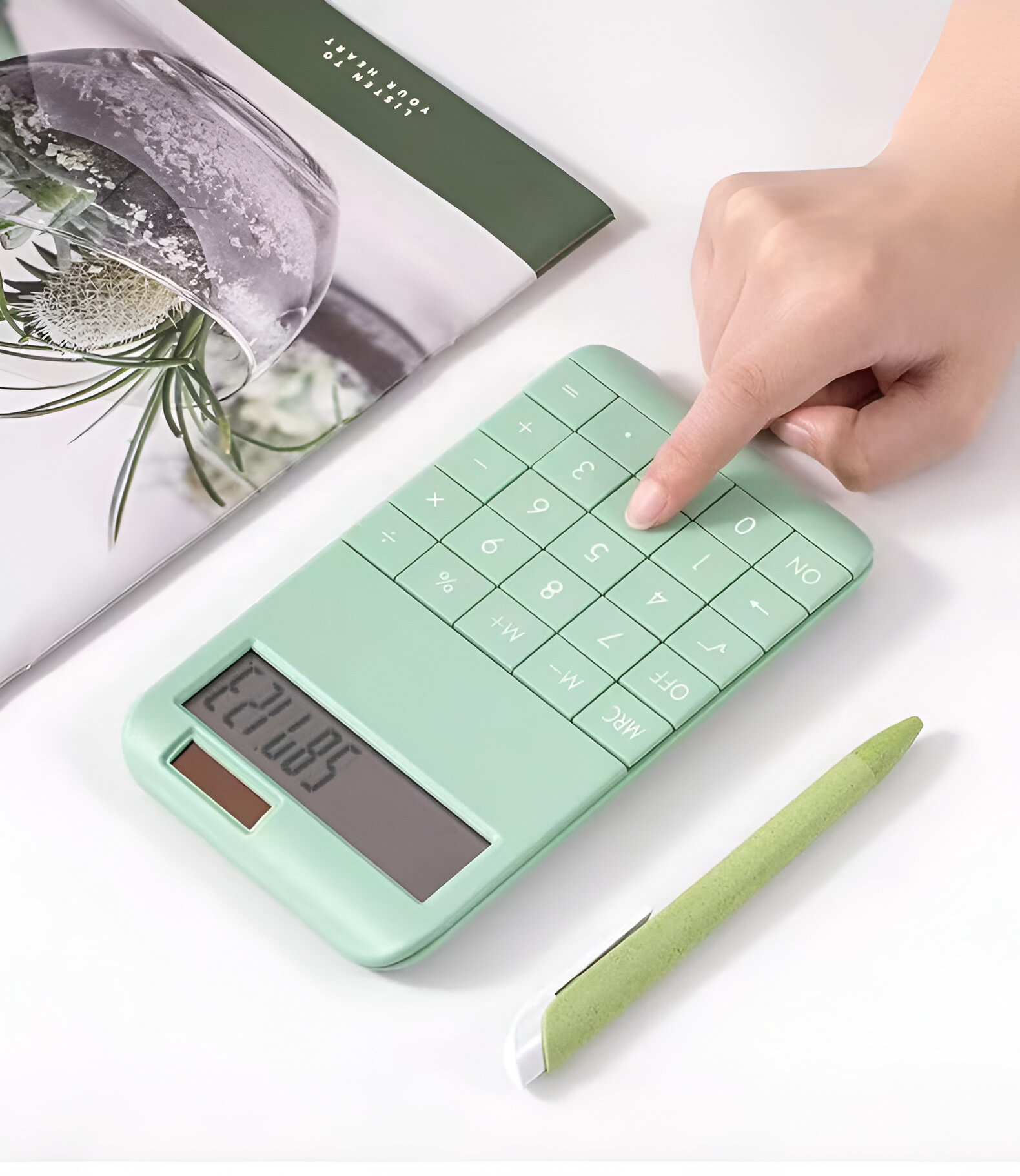 CALCULADORA BOLSILLO PORTÁTIL FUNCIÓN ESTÁNDAR ELEGANTE JER - 2