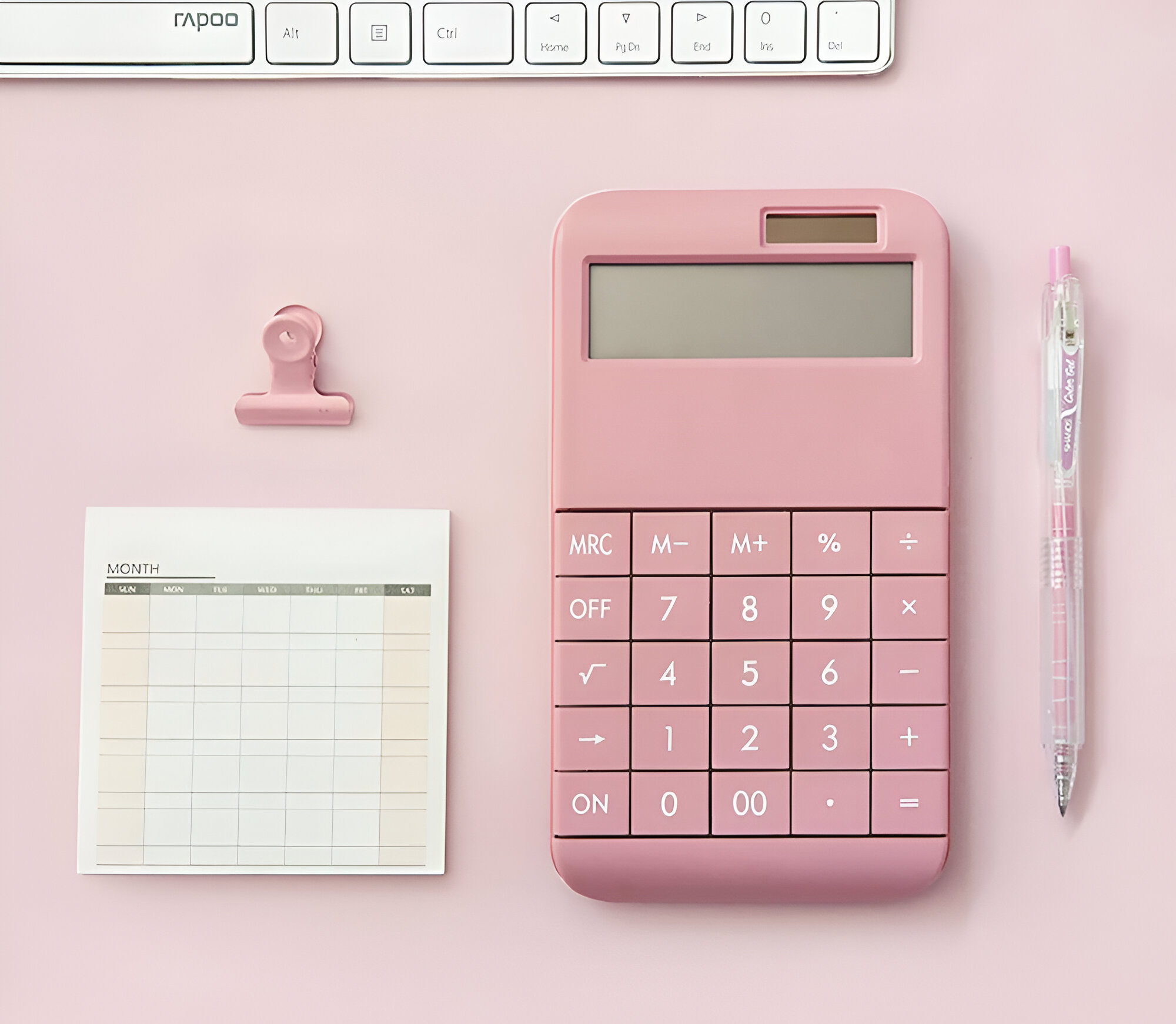CALCULADORA BOLSILLO PORTÁTIL FUNCIÓN ESTÁNDAR ELEGANTE JER - 4