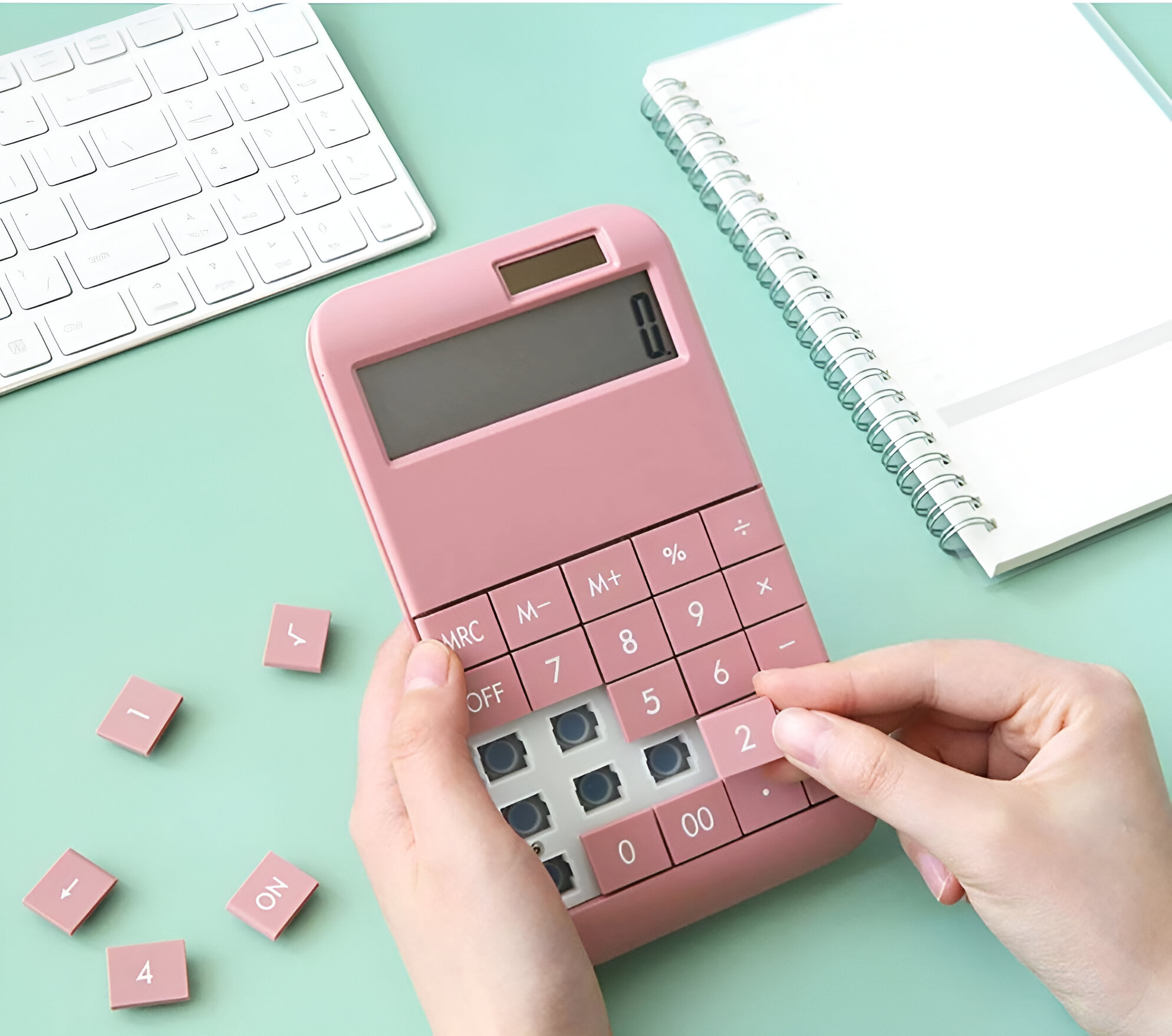 CALCULADORA BOLSILLO PORTÁTIL FUNCIÓN ESTÁNDAR ELEGANTE JER - 5