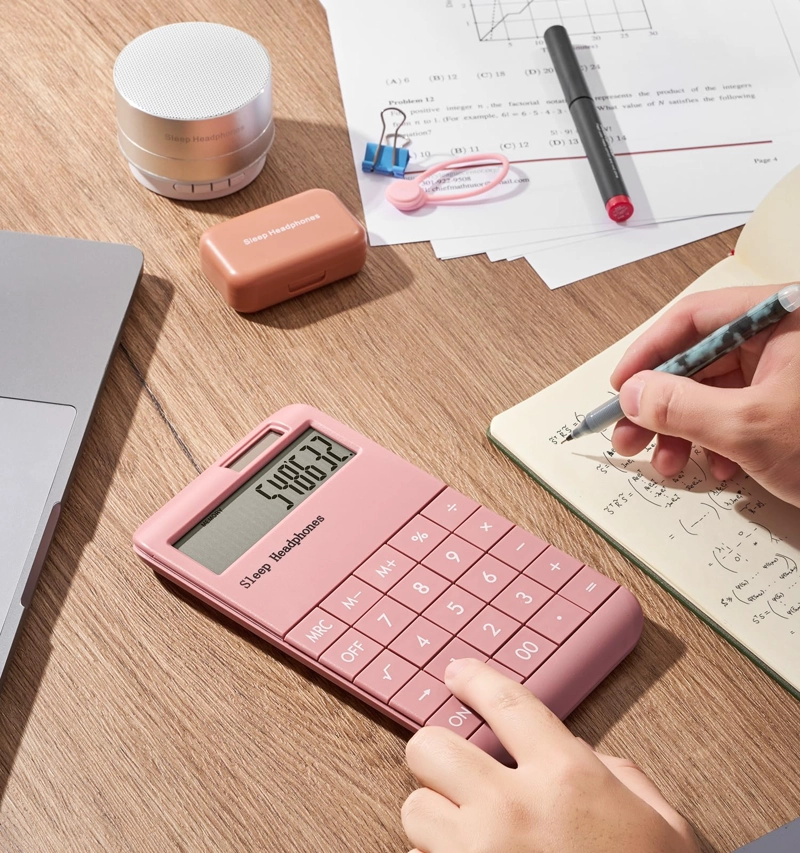 CALCULADORA BOLSILLO PORTÁTIL FUNCIÓN ESTÁNDAR ELEGANTE JER - 6