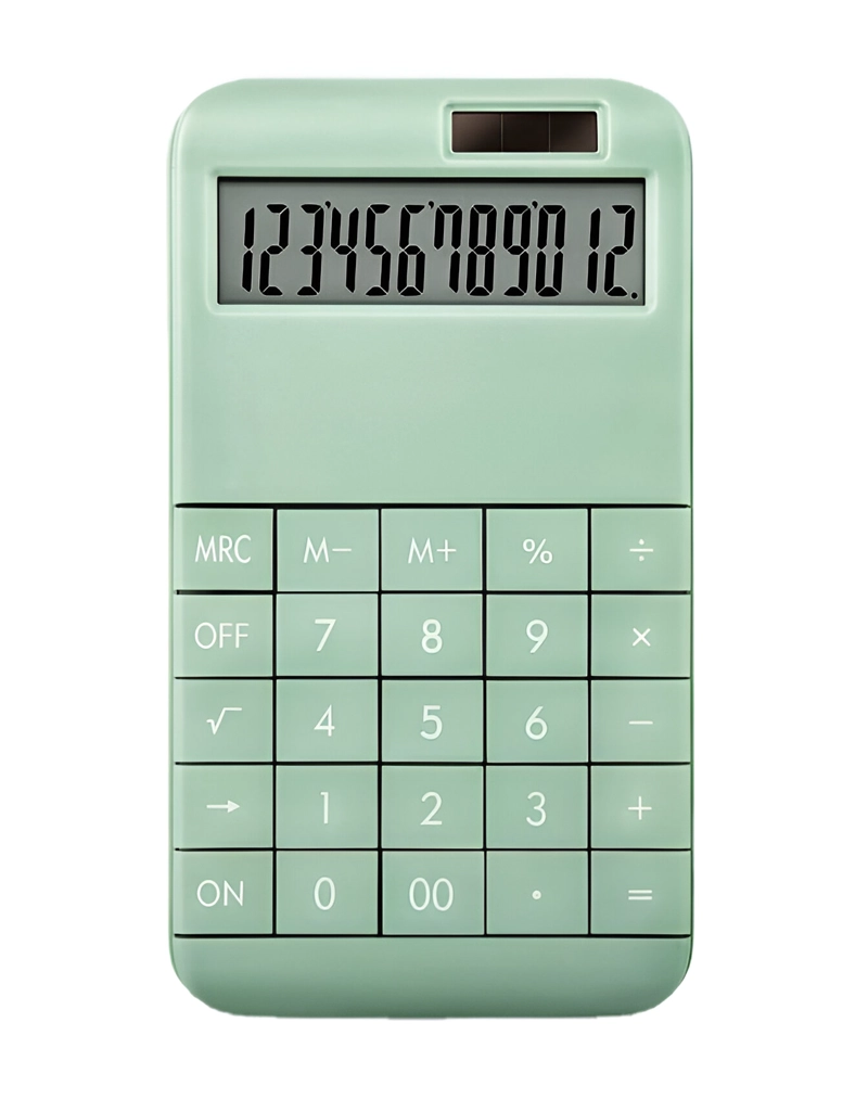 CALCULADORA BOLSILLO PORTÁTIL FUNCIÓN ESTÁNDAR ELEGANTE JER - 9