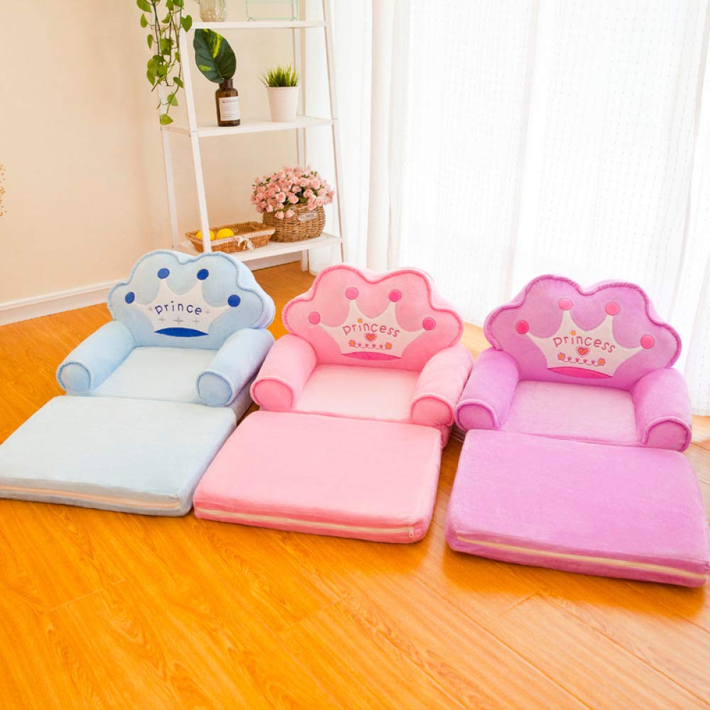 PUFF MUEBLE SOFA CAMA MUEBLE INFANTIL PELUCHE NIÑOS LAU - 2