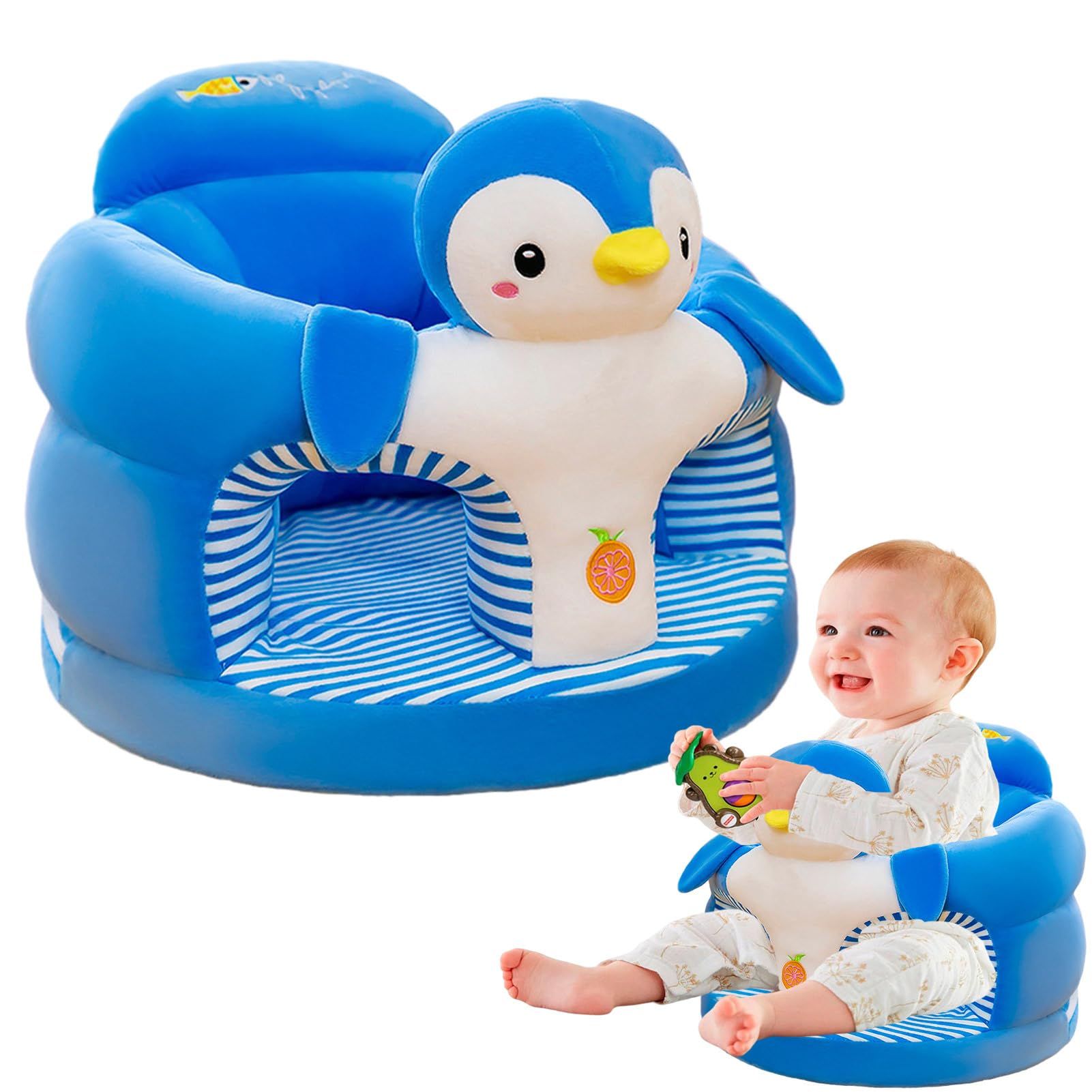 PUFF SOFA BEBE SILLA SEGURA ERGONOMICO COMODO NIÑOS LAU - 5