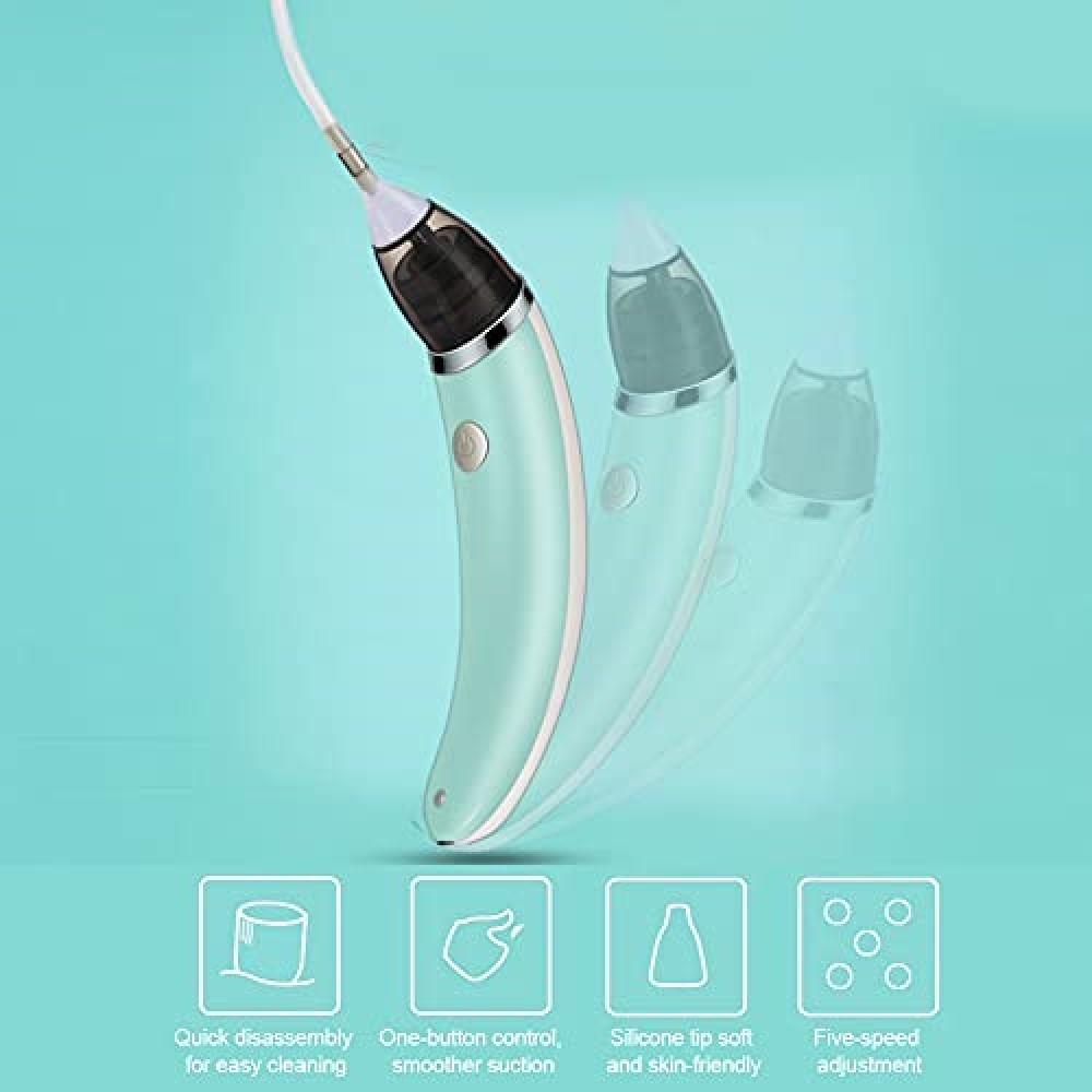 ASPIRADOR NASAL PORTATIL SACA MOCO BEBE NIÑOS LAU - 4