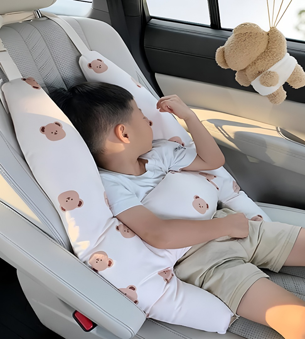 SOPORTE CABEZA ALMOHADA SILLA COCHE SEGURIDAD BEBES NIÑO LAU - 4