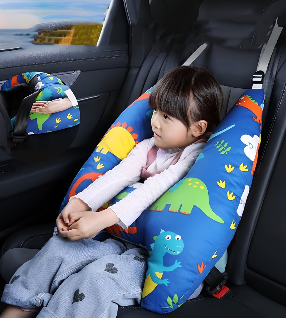 SOPORTE CABEZA ALMOHADA SILLA COCHE SEGURIDAD BEBES NIÑO LAU - 6