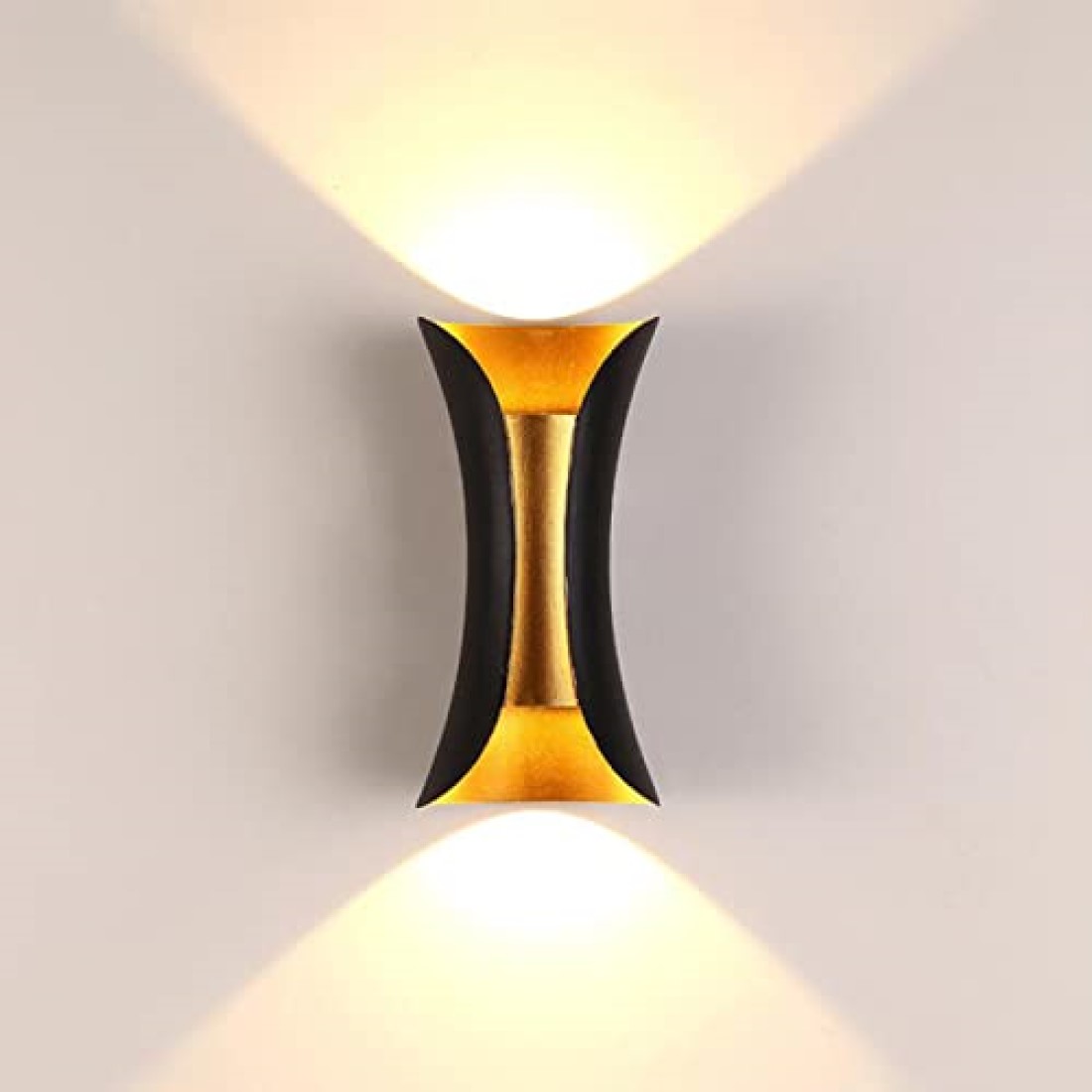 APLIQUE MODERNO HIPERBOLA LAMPARA LED POCHE PASILLO LAU - 1