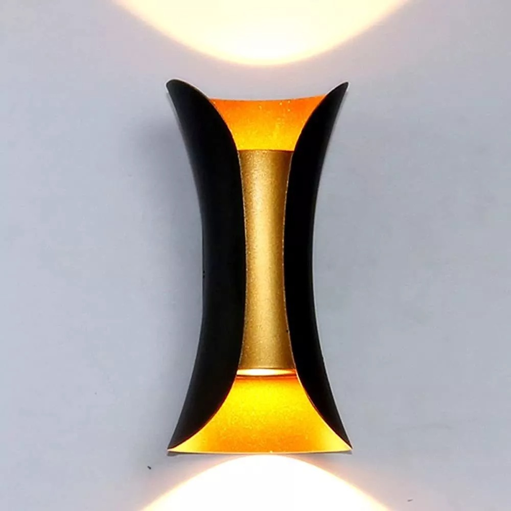APLIQUE MODERNO HIPERBOLA LAMPARA LED POCHE PASILLO LAU - 4