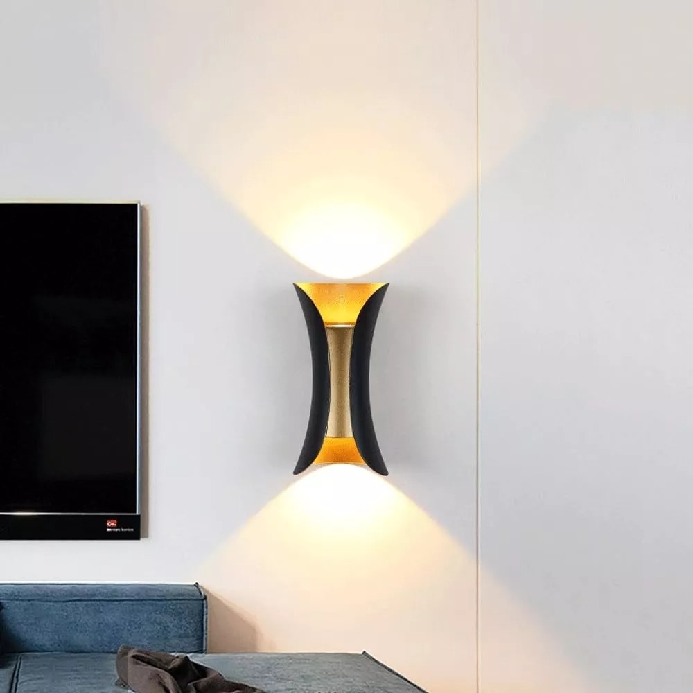 APLIQUE MODERNO HIPERBOLA LAMPARA LED POCHE PASILLO LAU - 8