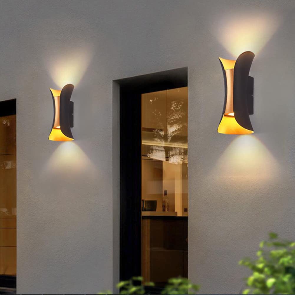 APLIQUE MODERNO HIPERBOLA LAMPARA LED POCHE PASILLO LAU - 9