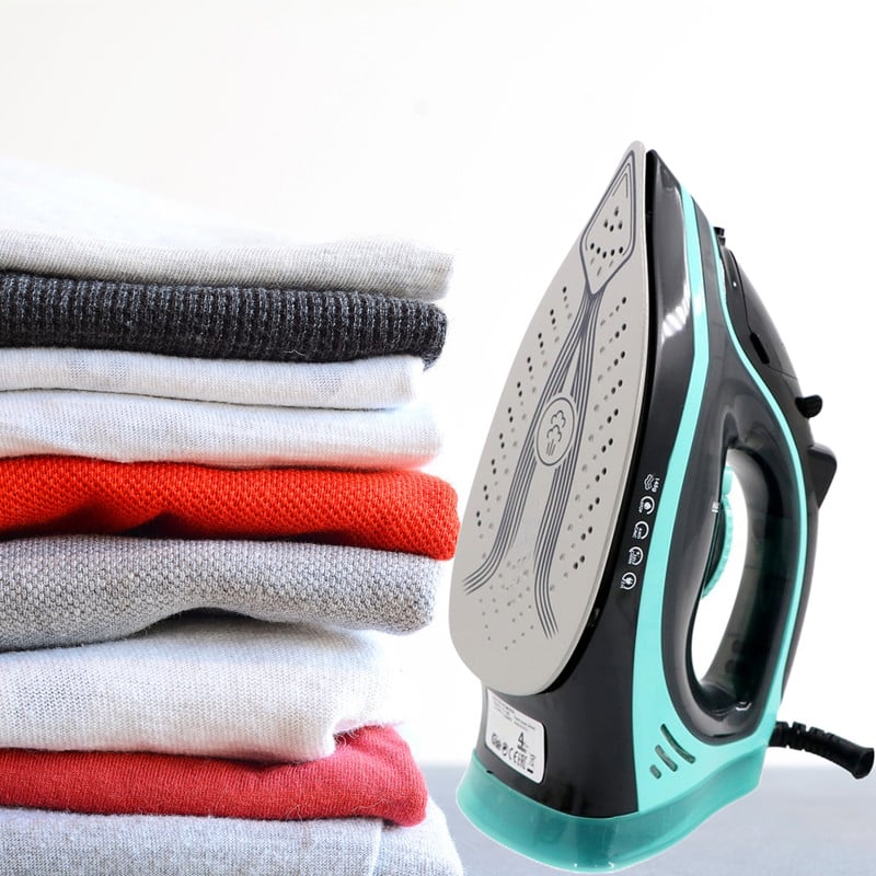 PLANCHA VAPOR ERGONOMICA ANTIADHERENTE ROPA HOGAR LAU - 2