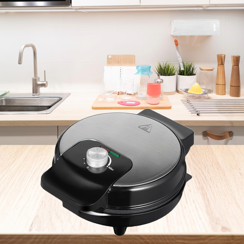 WAFFLERA ANTIADHERENTE TEMPERATURA CONSTANTE COCINA LAU - 8