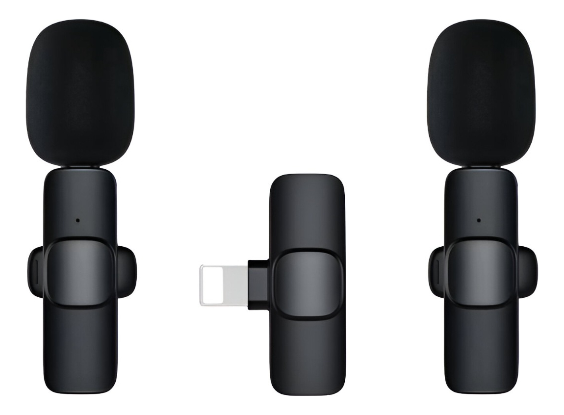 MICRÓFONO INALÁMBRICO LAVALIER CLIP TIPO C PLUG-PLAY - 1