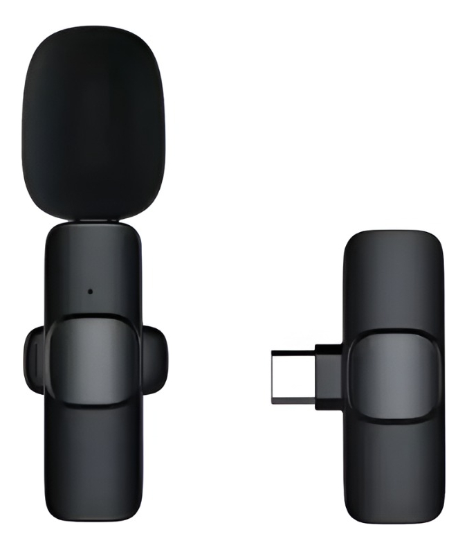MICRÓFONO INALÁMBRICO LAVALIER BALITA TIPO C PLUG-PLAY - 2