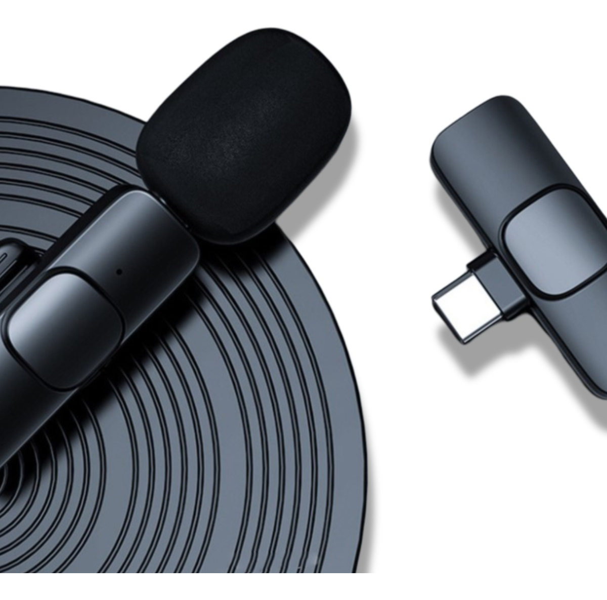 MICRÓFONO INALÁMBRICO LAVALIER BALITA TIPO C PLUG-PLAY - 4