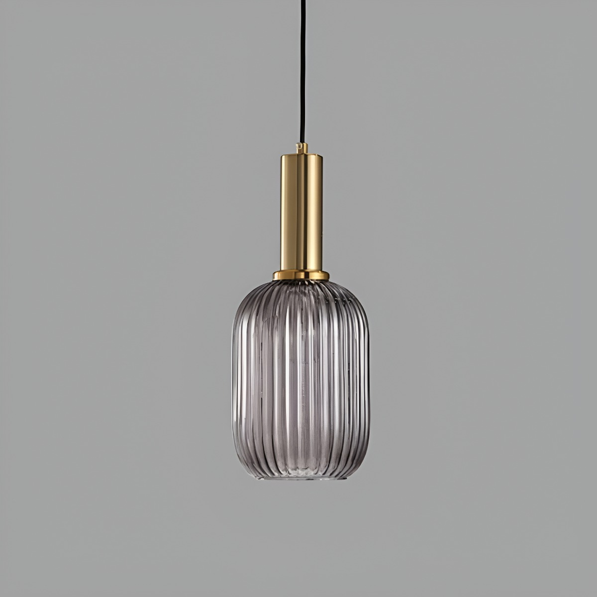 LÁMPARA COLGANTE MODERNA AJUSTABLE CRISTAL TECHO ONDULACIÓN - 8