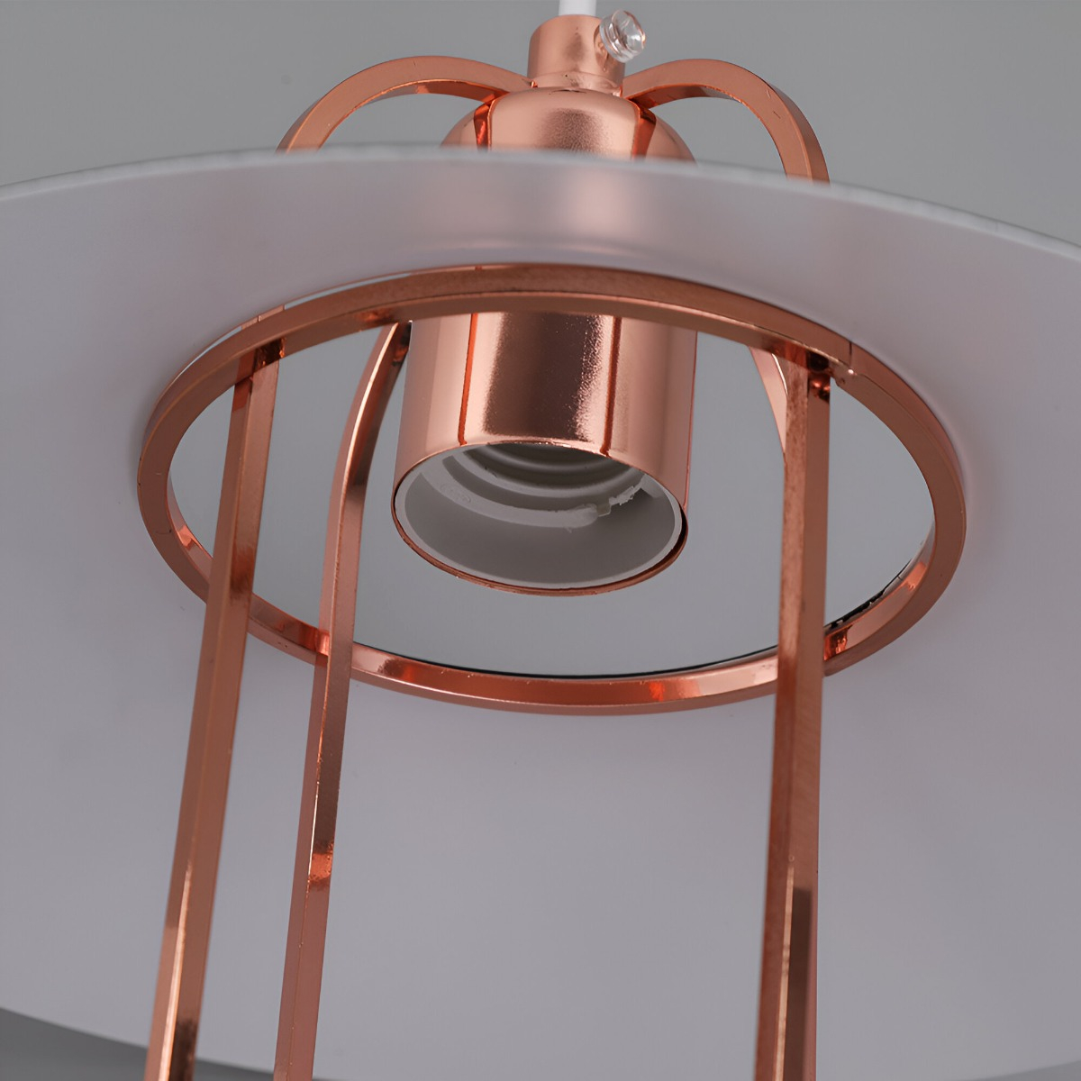LÁMPARA COLGANTE ESTILO MINIMALISTA MODERNO TECHO ALTO - 3