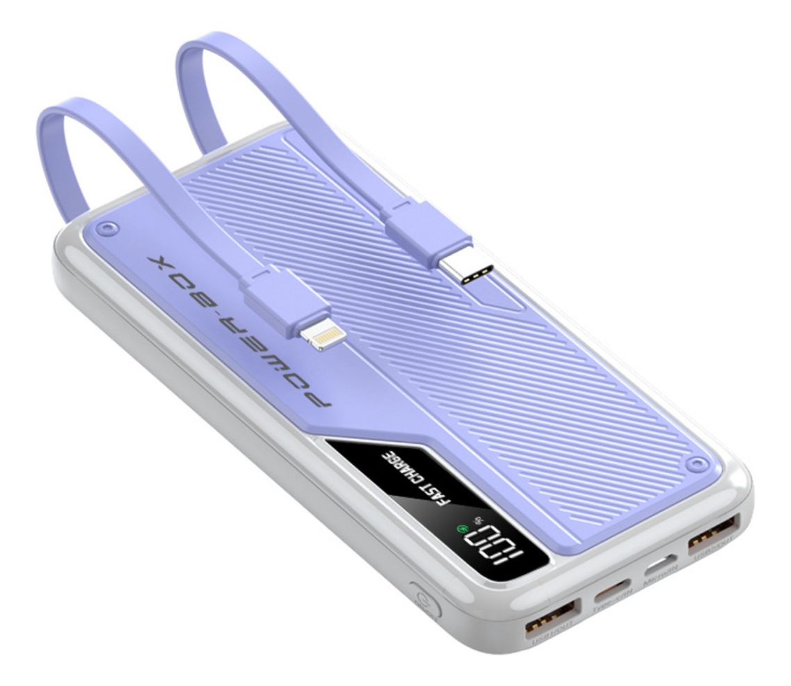 CARGADOR INALÁMBRICO SÚPER RÁPIDA 22.5W 10000 MAH DUAL - 2
