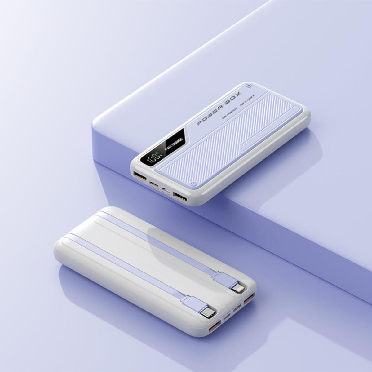 CARGADOR INALÁMBRICO SÚPER RÁPIDA 22.5W 10000 MAH DUAL - 3