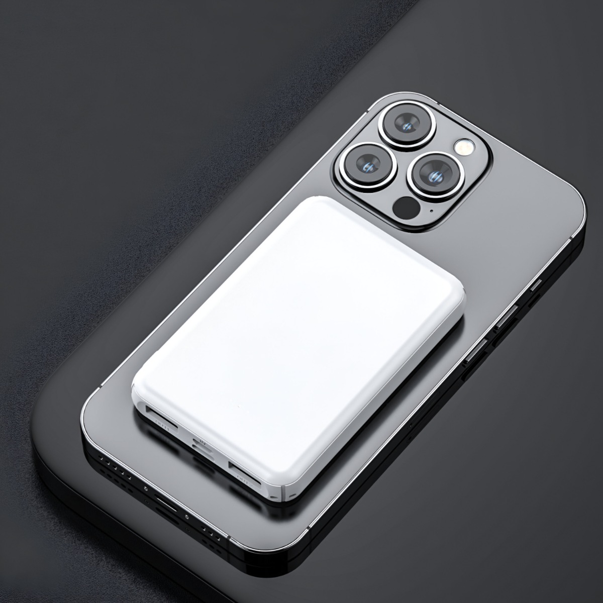 CARGADOR INALÁMBRICO MINI 5000MAH USB RECARGABLE 5V 2A - 6