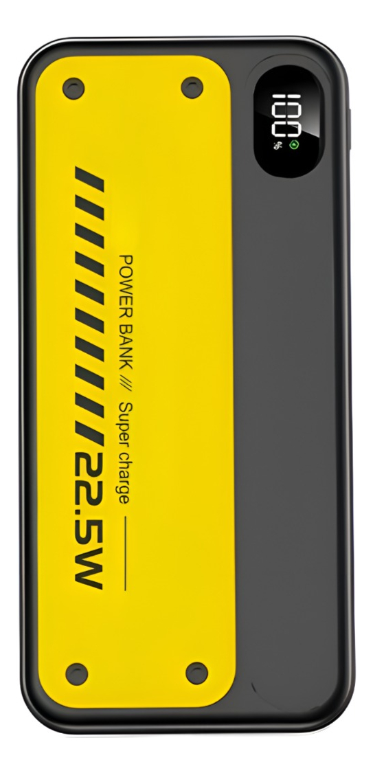 CARGADOR INALÁMBRICO POWER BANK 12000MAH 22.5W PORTÁTIL - 1