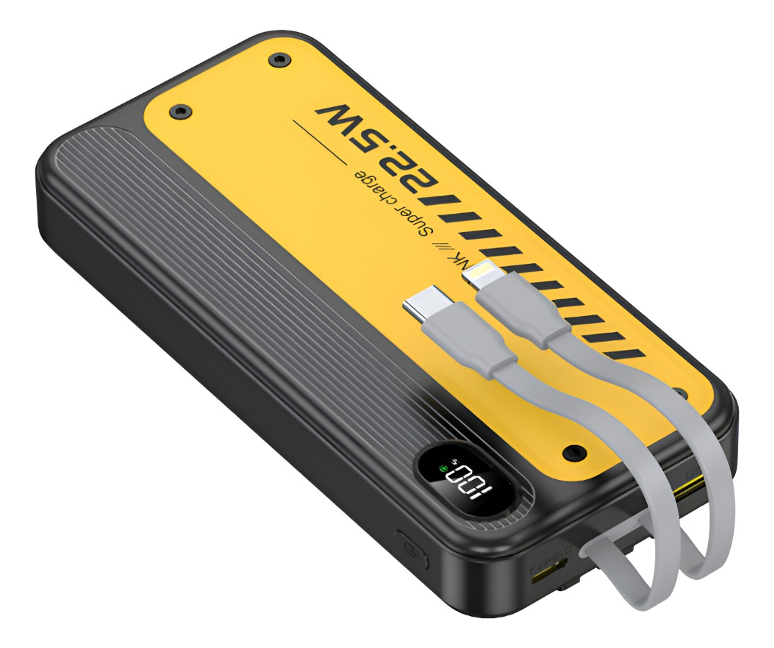 CARGADOR INALÁMBRICO POWER BANK 12000MAH 22.5W PORTÁTIL - 3