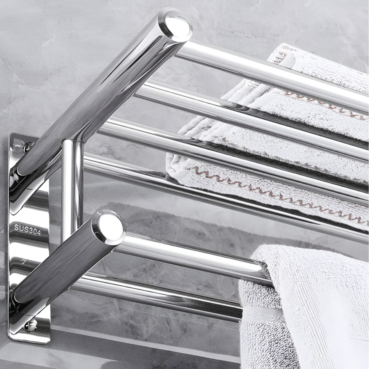 ESTANTE ORGANIZADOR BAÑO SOPORTE MULTIFUNCIÓNAL PRÁCTICO - 3