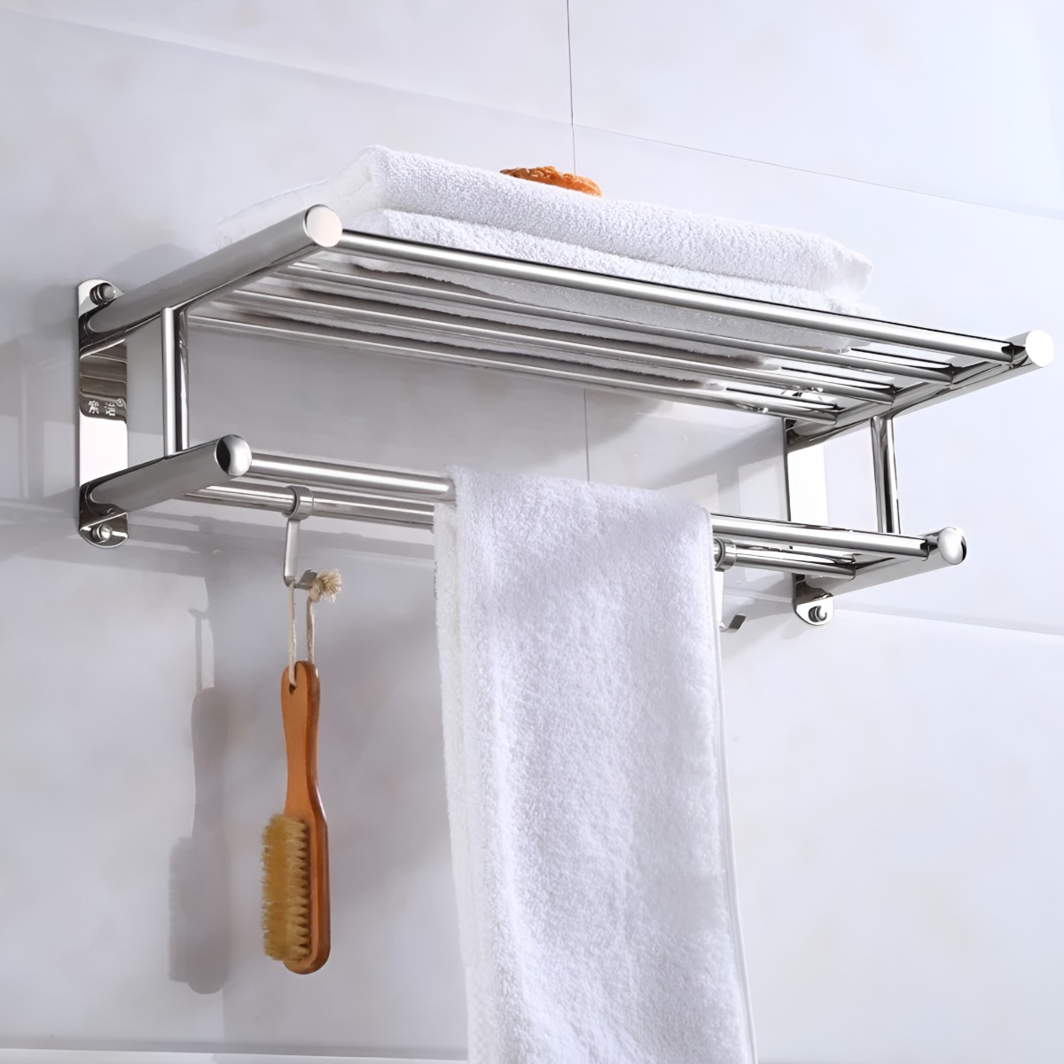ESTANTE ORGANIZADOR BAÑO ELEGANTE MULTIFUNCIÓNAL ERGONÓMICO - 4
