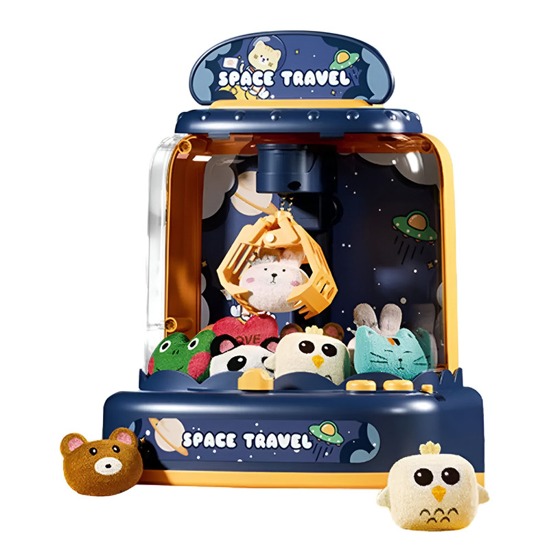 JUGUETE INTERACTIVO ZZKKO MAQUINA GARRA CUTICAT DOLL NIÑOS DIVERSION LAU MULTICOLOR - 3