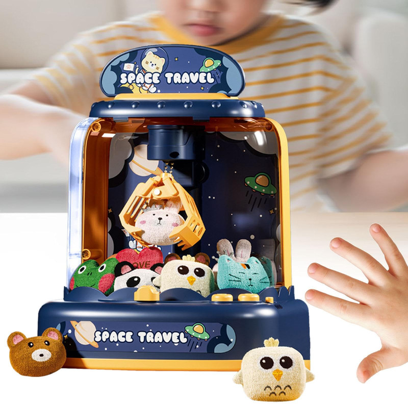 JUGUETE INTERACTIVO ZZKKO MAQUINA GARRA CUTICAT DOLL NIÑOS DIVERSION LAU MULTICOLOR - 6