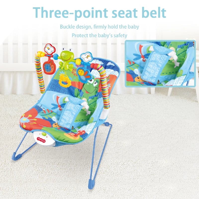 SILLA ZZKKO MECEDORA MULTIFUNCIONAL RECLINABLE BEBÉS NIÑOS LAU MULTICOLOR - 3