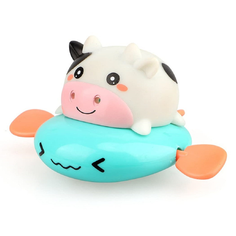 SET 4 JUGUETE BAÑO ZZKKO NUEVO BEBÉS VACA PLÁSTICO PORTÁTIL BAÑERA LAU - 8