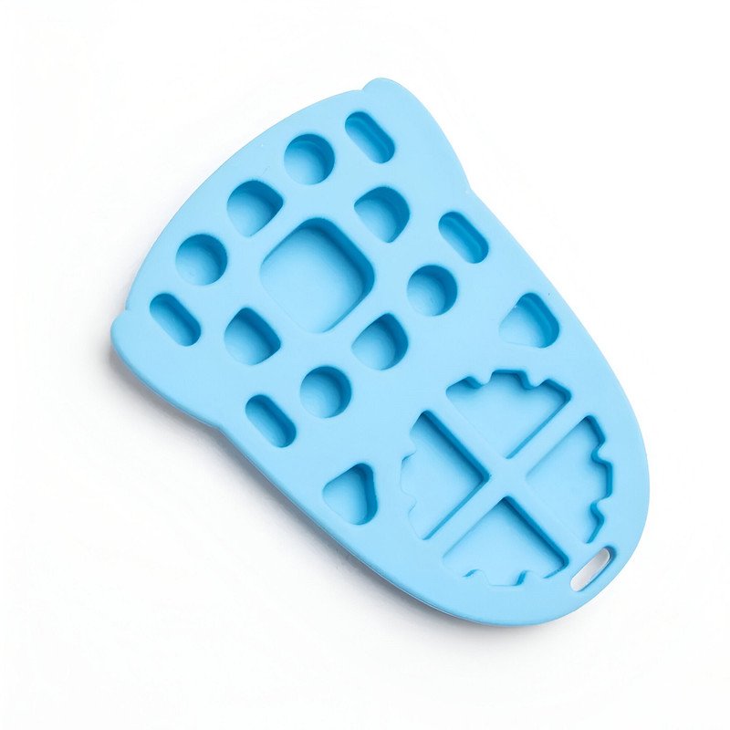 SET ZZKKO 3 MORDEDOR DENTICIÓN SILICONA BEBÉS CONTROL REMOTO LAU MULTICOLOR - 7