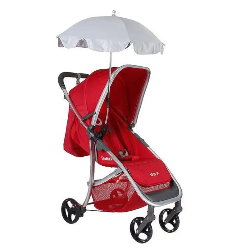 SOMBRILLA OOPSI MULTICOLOR UNIVERSAL COCHECITO AJUSTABLE SOL BEBES LAU - 2