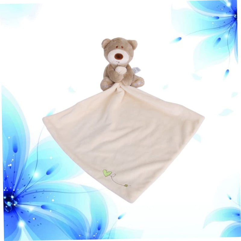 SET 2 TOALLA CALMANTE MANTA SUAVE PELUCHE BEBE LAU - 1