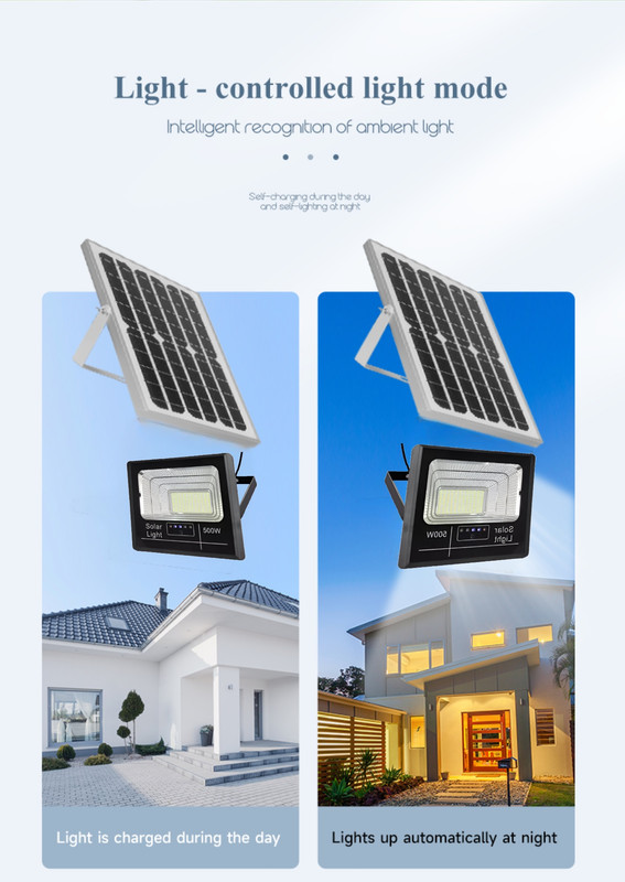 LÁMPARA CUTX SOLAR REFLECTOR 500W GARAGE CALLE PARQUE LAU NEGRO - 6