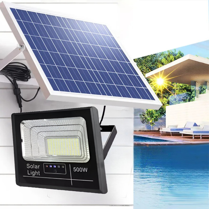 LÁMPARA CUTX SOLAR REFLECTOR 500W GARAGE CALLE PARQUE LAU NEGRO - 7