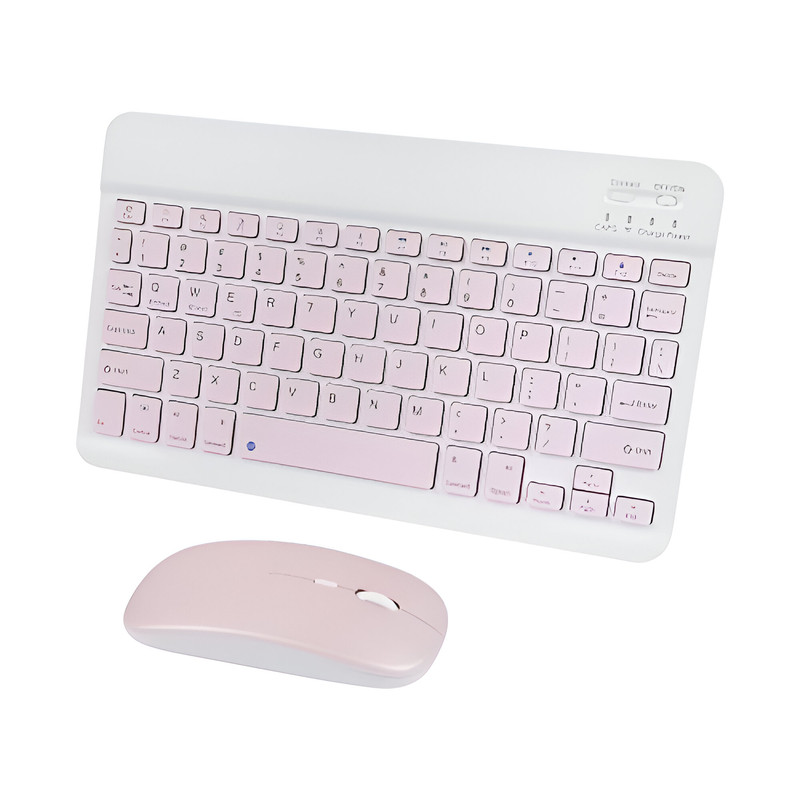 KITS TECLADO MOUSE BLUETOOTH RECARGABLE PC LAU - 1