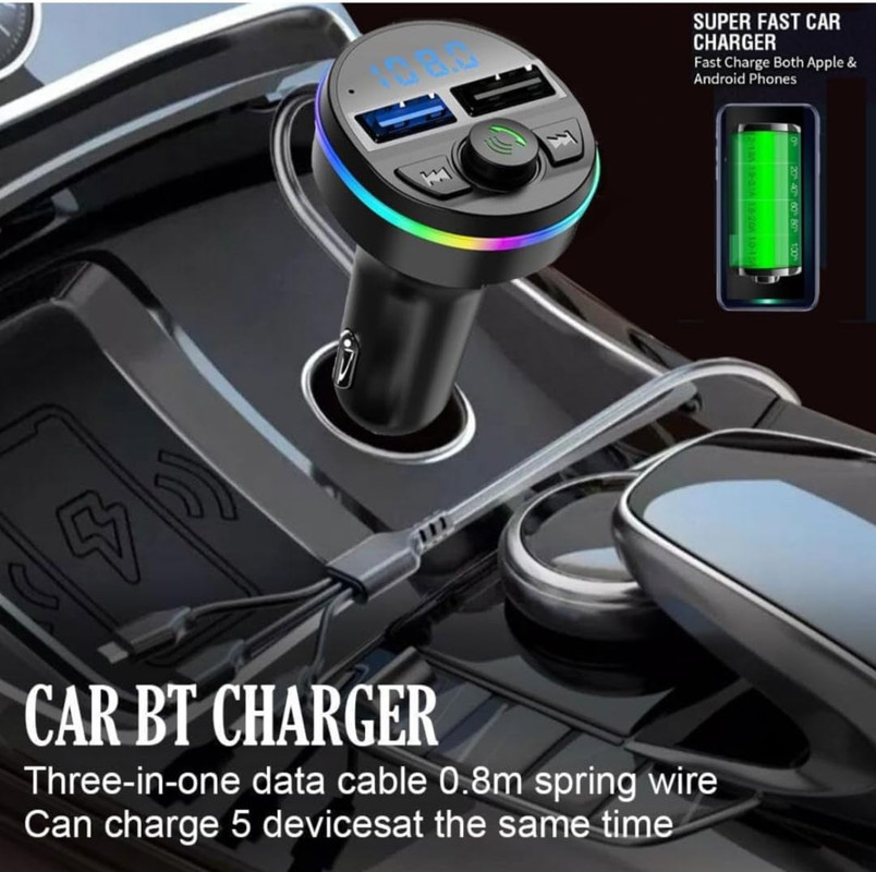 TRANSMISOR MANOS LIBRE CUTX G45 USB AUDIO MICROFONO BLUETOOTH LAU - 4