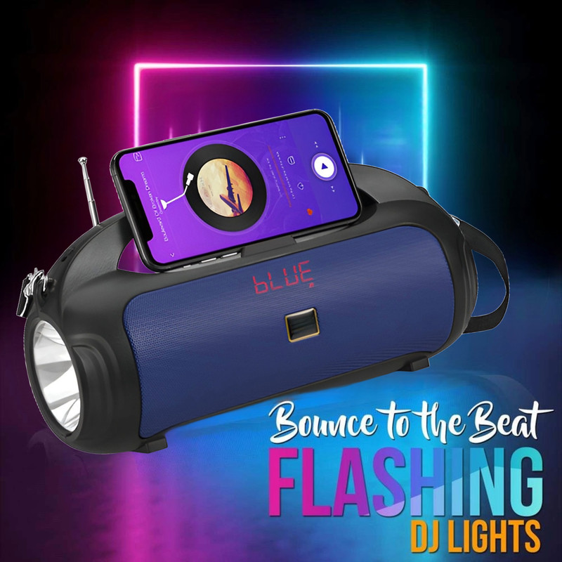 PARLANTE BLUETOOTH CUTX ALTAVOZ PORTATIL HOF MUSICA FIESTAS LAU - 4