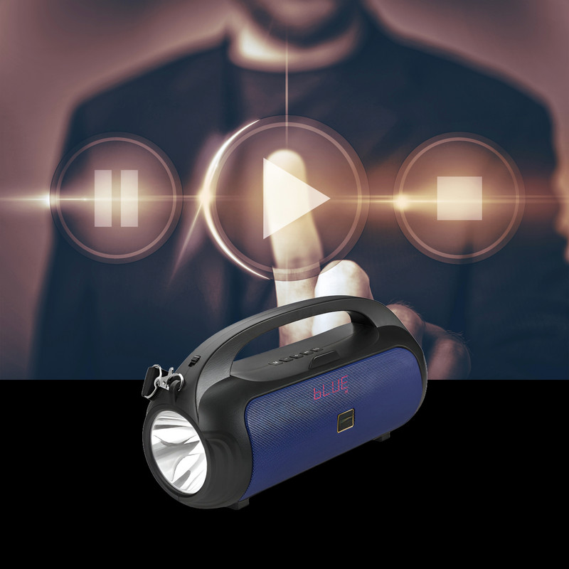 PARLANTE BLUETOOTH CUTX ALTAVOZ PORTATIL HOF MUSICA FIESTAS LAU - 5
