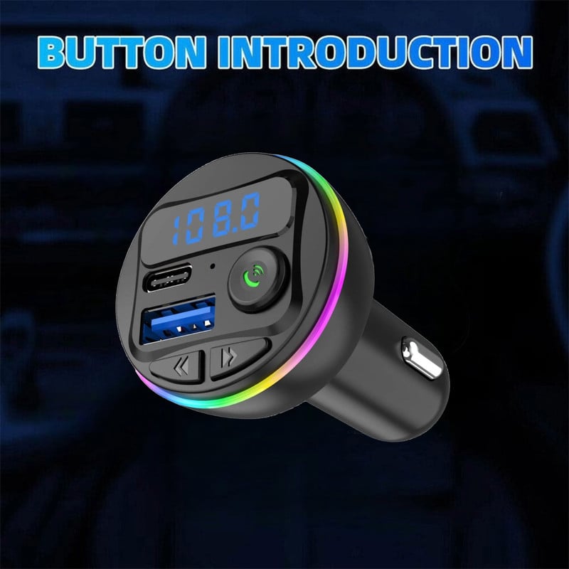TRANSMISOR MANOS LIBRE CUTX G46 CARRO USB AUDIO MICROFONO LAU - 2