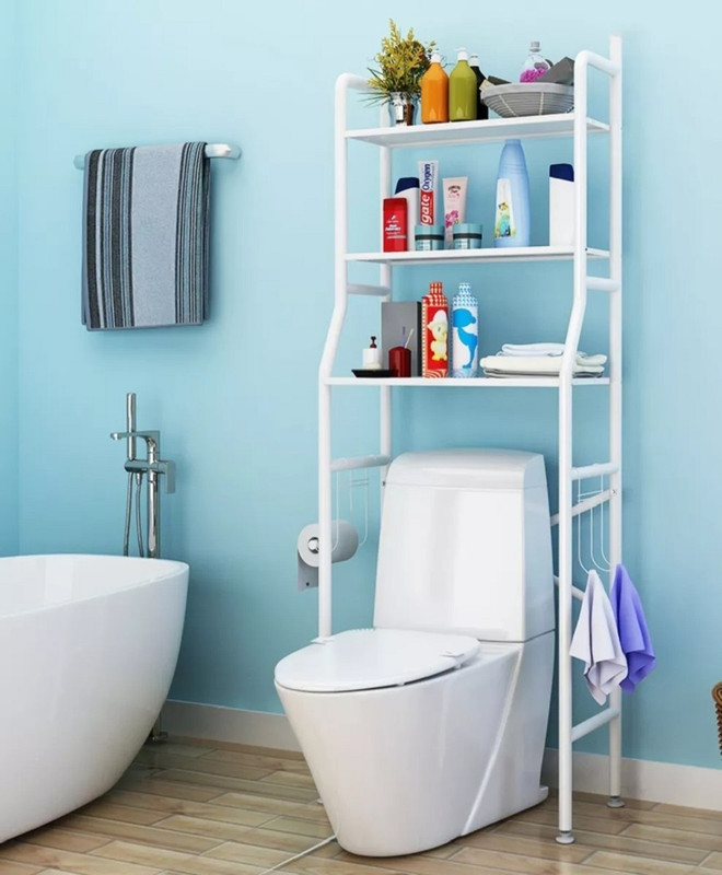 ORGANIZADOR CUTX ESTANTE BAÑO 3 NIVELES HOGAR DECORACION LAU - 7