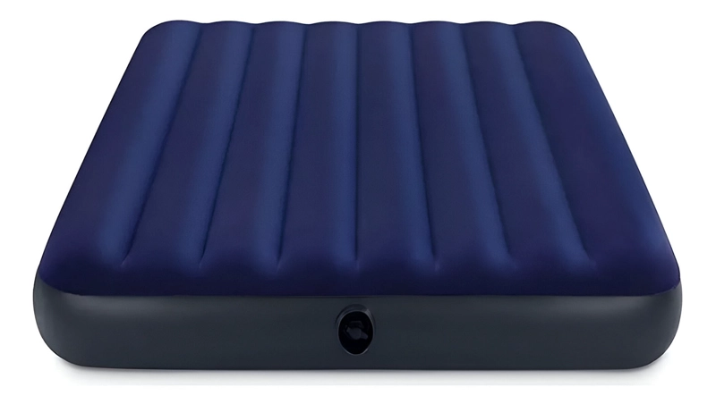 COLCHON INFLABLE ATERCIPELADO 2 PERSONAS CAMPING HOGAR LAU - 3